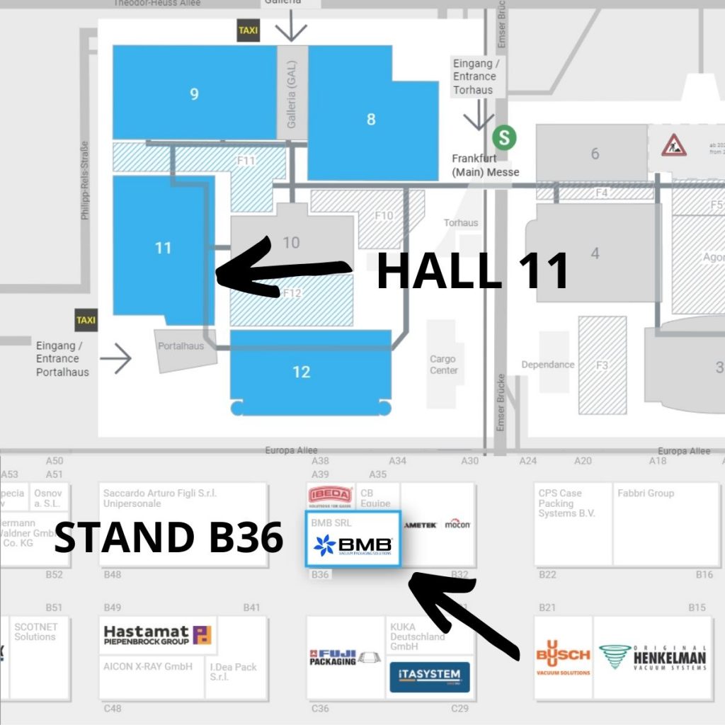 dal 14 al 19 maggio a Messe Frankfurt nel padiglione 11, stand B36.